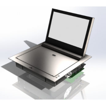 Широкоформатный монитор 19'', электрическое управление, в алюминиевом корпусе, горизонтальное или вертикальное рабочее положение ARTHUR HOLM AH19D3RHDGA Широкоформатный монитор 19'', электрическое управление, в алюминиевом корпусе, горизонтальное или вертикальное рабочее положение ARTHUR HOLM AH19D3RHDGA