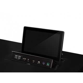 Выдвижной монитор  18,5" Full HD серии DynamicX2 с выдвижной панелью интерфейсов (изготавливается на заказ) ARTHUR HOLM AH19DX2HDGA/BC