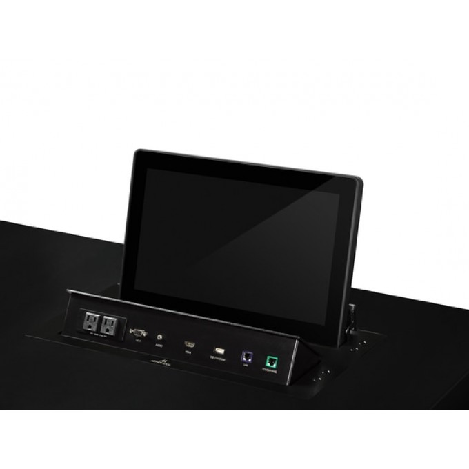 Выдвижной монитор 18,5" Full HD серии DynamicX2 с выдвижной панелью интерфейсов (изготавливается на заказ) ARTHUR HOLM AH19DX2HDGA/BC