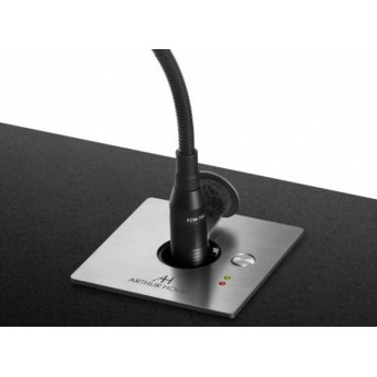 Врезное пассивное крепление для XLR микрофонов на гусиной шее ARTHUR HOLM AHMC